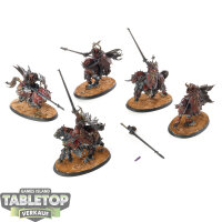 Slaves to Darkness - 5 Chaos Knights - bemalt