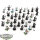 High Elf Realms - 32 Elven Archers - teilweise bemalt