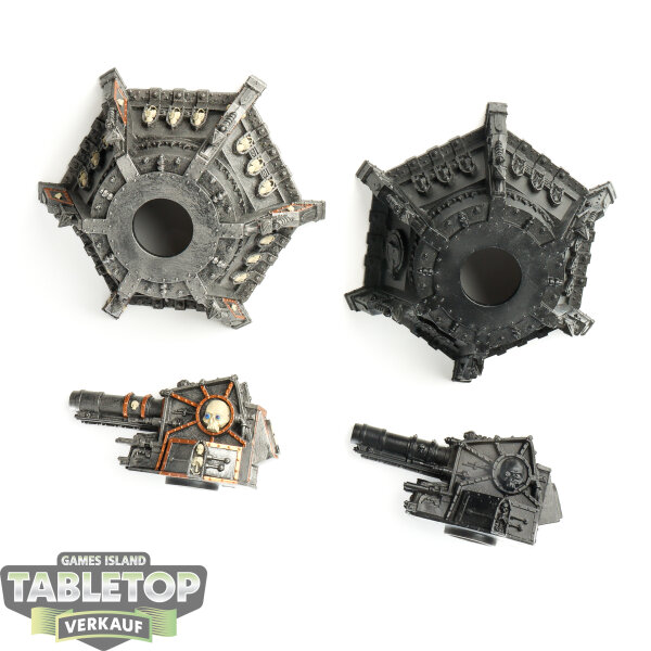 Gelände - Wall of Martyrs: Vengeance Weapon Battery - teilweise bemalt
