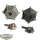 Gelände - Wall of Martyrs: Vengeance Weapon Battery - teilweise bemalt