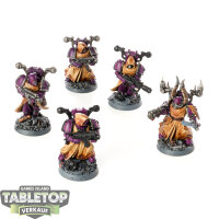 Chaos Space Marines - 5x Fallen - teilweise bemalt