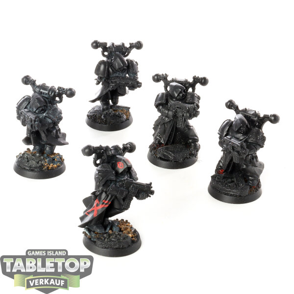 Chaos Space Marines - 5x Fallen - teilweise bemalt