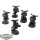 Chaos Space Marines - 5x Fallen - teilweise bemalt