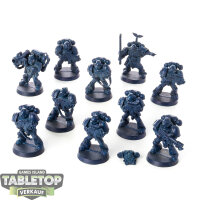 Space Marines - 10x Tactical Squad - teilweise bemalt