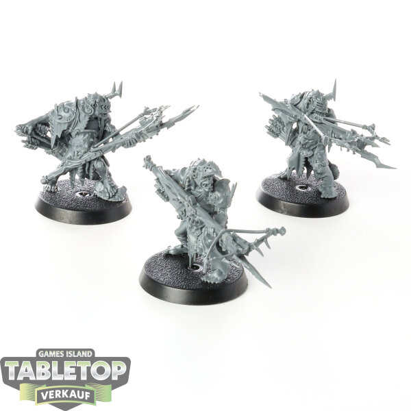 Orruk Warclans - 3x Man-Skewer Boltboyz - unbemalt