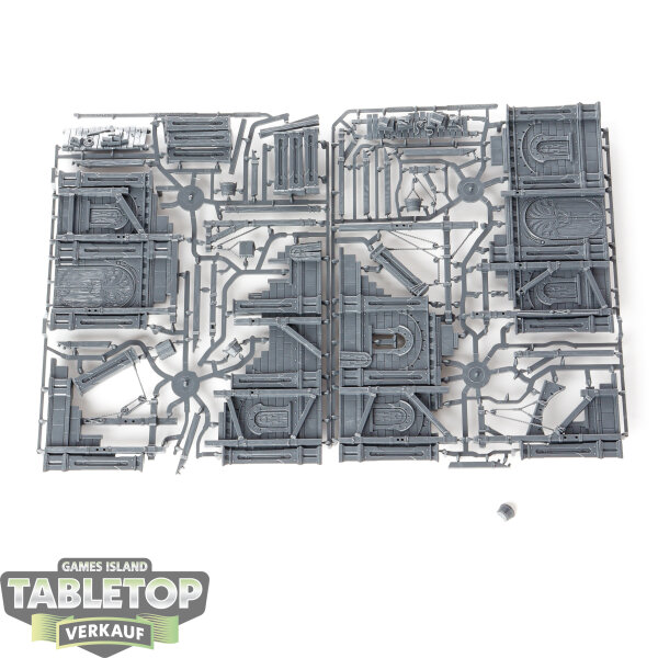 Gelände - 2 x Domicile Shell Ruins - im Gussrahmen