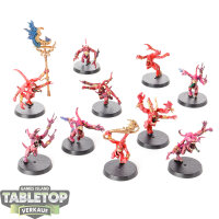 Disciples of Tzeentch - 10 x Pink Horrors - bemalt