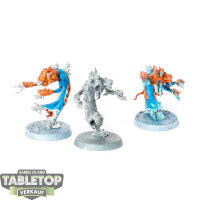 Disciples of Tzeentch - 3 x Flamers - teilweise bemalt