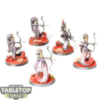 Daughters of Khaine - 5 x Blood Stalkers - bemalt