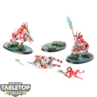 Blades of Khorne - 3x Bloodcrushers - teilweise bemalt