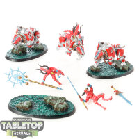 Blades of Khorne - 3x Bloodcrushers - teilweise bemalt