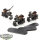 Black Templars - 3x Biker Squad - teilweise bemalt