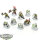 Orks - 10x Ork Boyz - teilweise bemalt