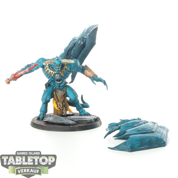 Chaos Daemons - Daemon Prince - klassisch - teilweise bemalt