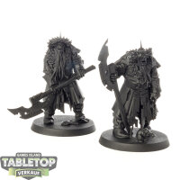 Soulblight Gravelords - 2 x Kosargi Nightguard - grundiert