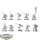 Slaves to Darkness - 10x Darkoath Marauders - teilweise bemalt