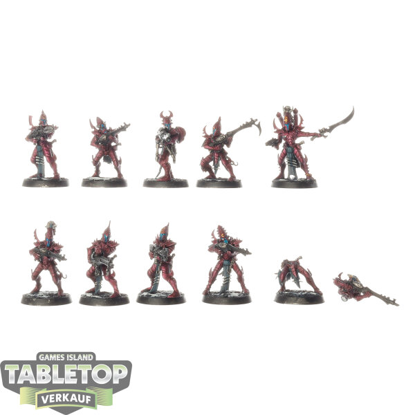 Drukhari - 10x Kabalite Warriors - unbemalt