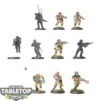 Astra Militarum - 10x Cadian Shock Troops klassisch -...