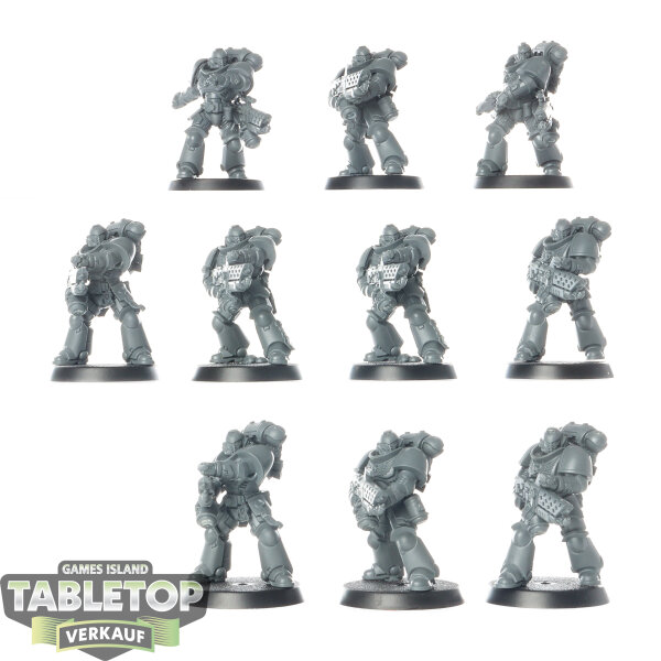 Space Marines - 10x Infernus Squad - teilweise bemalt