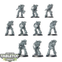 Space Marines - 10x Infernus Squad - teilweise bemalt
