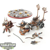 Slaves to Darkness - Gorebeast Chariot - bemalt