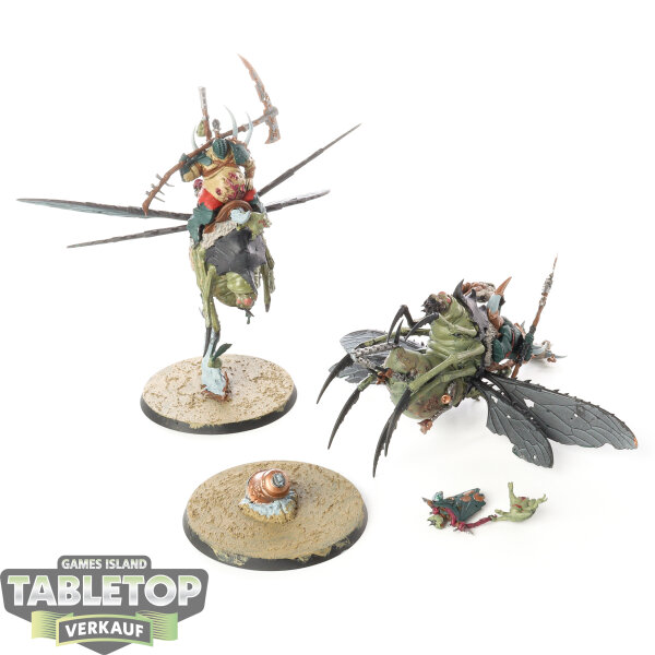 Maggotkin of Nurgle - 2 Lord of Afflictions - bemalt