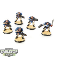 Ultramarines - 5 Scout Squad klassisch - bemalt