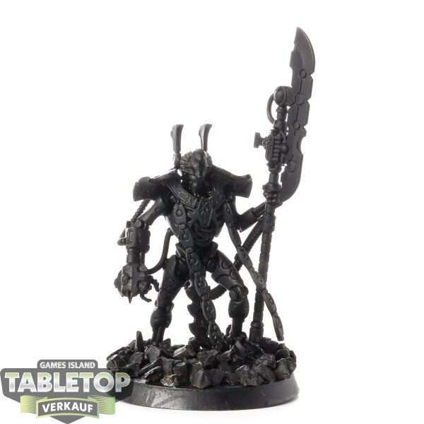 Necrons - Overlord with Tachyon Arrow - grundiert