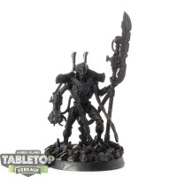 Necrons - Overlord with Tachyon Arrow - grundiert