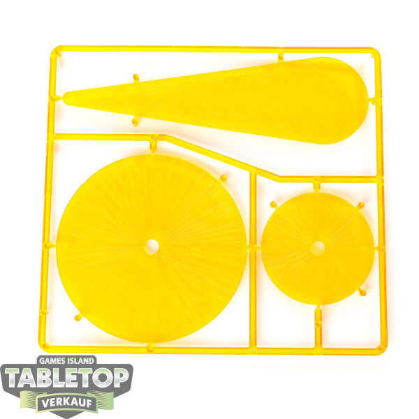 Horus Heresy - 3 Weapon Templates - im Gussrahmen