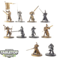 Stormcast Eternals - 10 x Vanquishers - teilweise bemalt