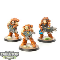 Space Marines - 3 x Primaris Eradicators - bemalt