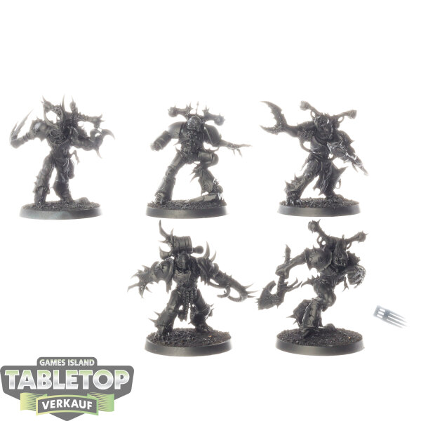 Chaos Space Marines - 5 x Possessed - grundiert