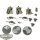 Space Marines - 3x Eliminators - teilweise bemalt