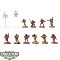 Tau Empire - 10x Fire Warriors Strike Team - teilweise...