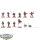 Tau Empire - 10x Fire Warriors Strike Team - teilweise bemalt