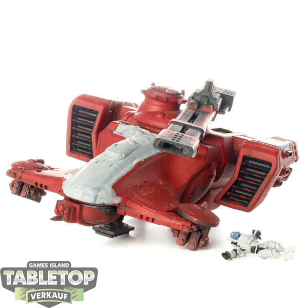 Tau Empire - Hammerhead Gunship - teilweise bemalt