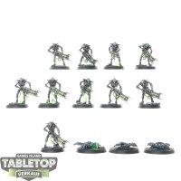 Necrons - 10 x Necron Warriors - bemalt