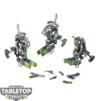 Necrons - 3 x Tomb Blades - bemalt