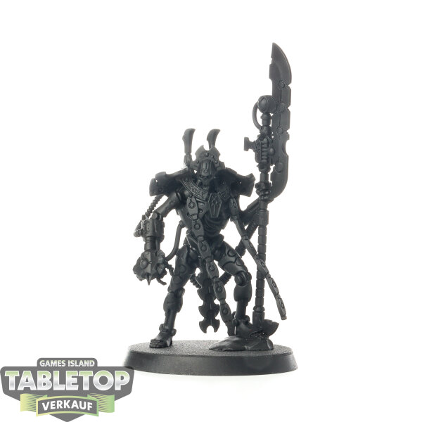 Necrons - Overlord with Tachyon Arrow - grundiert