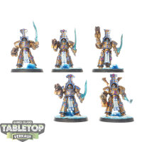 Thousand Sons - 5 x Scarab Occult Terminators - bemalt