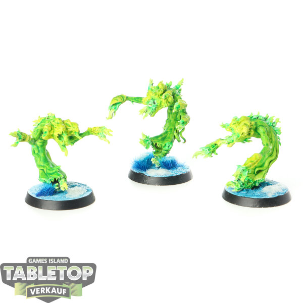 Disciples of Tzeentch - 3 x Flamers - teilweise bemalt