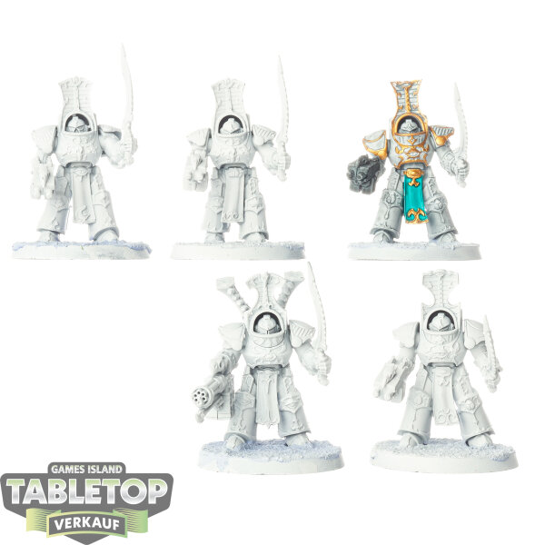 Thousand Sons - 5 Scarab Occult Terminators - teilweise bemalt