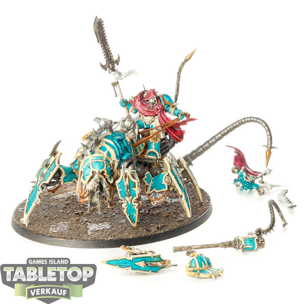 Chaos Space Marines - Lord Discordant on Helstalker - teilweise bemalt