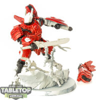 Tau Empire - Commander Farsight - teilweise bemalt