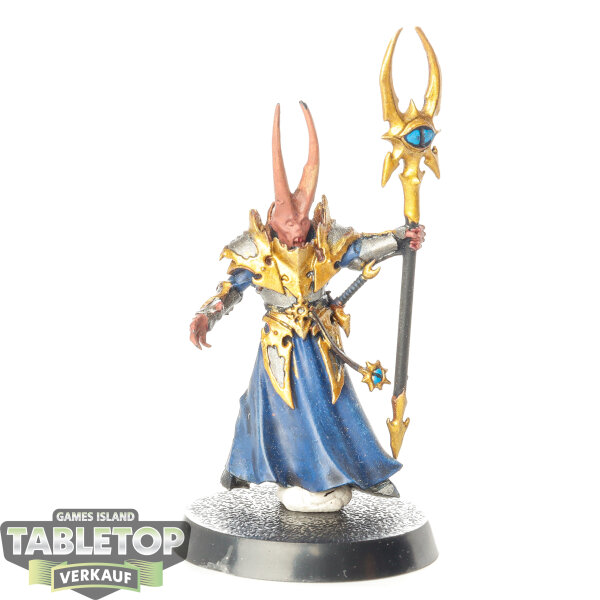Warriors of Chaos - Sorcerer of Chaos - bemalt