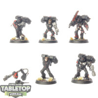 Blood Angels - 5 Assault Squad klassisch  - bemalt