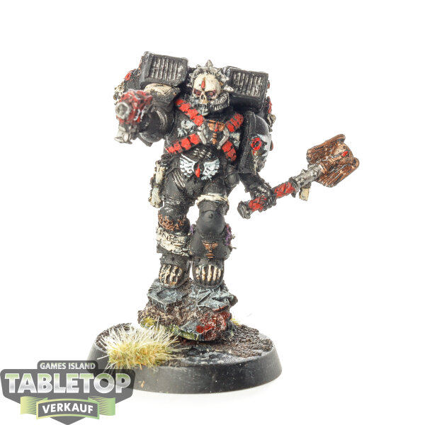 Space Marines - Chaplain with Jump Pack klassisch - bemalt