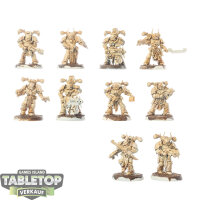 Chaos Space Marines - 10 Legionaries - teilweise bemalt