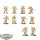 Chaos Space Marines - 10 Legionaries - teilweise bemalt